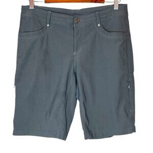 KUHL Hiking Cargo Shorts 10" Inseam in Gray Women's Size 10